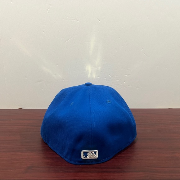New Era, 59Fifty, Fitted Hat, New York Yankees, Blue & White - Picture 3 of 9